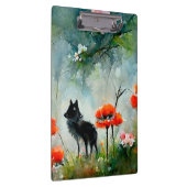 かわいいフローラ野生動物のクリップボード クリップボード (右)