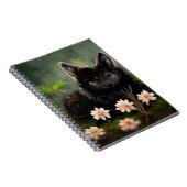 かわいいフローラ野生動物 ノートブック (右側)