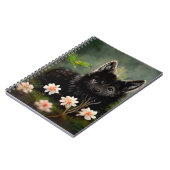 かわいいフローラ野生動物 ノートブック (左側)