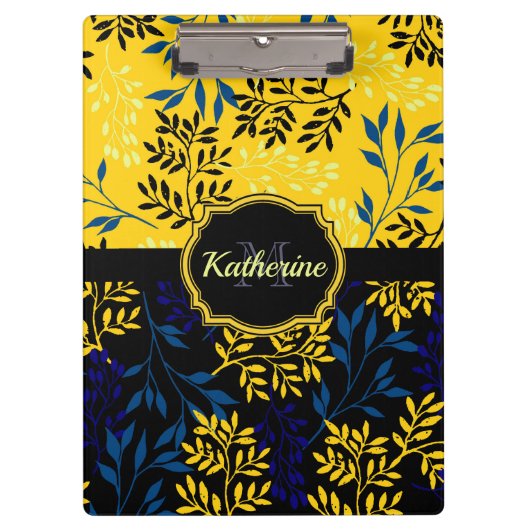 かわいいフローラ クリップボード (正面)