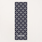 かわいいフローラ ヨガマット (正面)