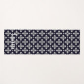 かわいいフローラ ヨガマット (正面(横))