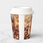 かわいいフワフワのリス 紙コップ (右)