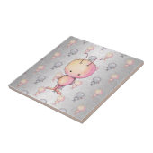 かわいいフワフワの怪物 タイル (側面)