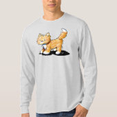 かわいいフワフワ子猫 Tシャツ (正面)