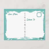 かわいいフワフワ猫 | 保Touch ポストカード (裏面)