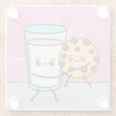 かわいいフードガラスコースター ガラスコースター (裏面)