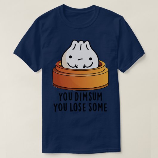 かわいいフードパンを失うディムサム1 Tシャツ (デザイン正面)