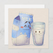 かわいいフードホリデーカード シーズンカード (正面/裏面)