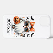 かわいいブギー幽霊ハロウィンフォンケース Case-Mate iPhoneケース (裏面 (横))