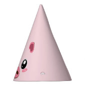 かわいいブタのパーティーの帽子 パーティーハット (右)