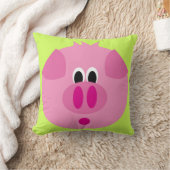 かわいいブタの枕 クッション (ブランケット)