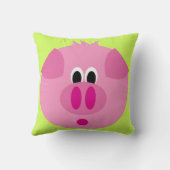 かわいいブタの枕 クッション (裏面)