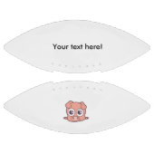 かわいいブタのclipart アメリカンフットボール (パネル)