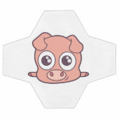 かわいいブタのclipart サッカーボール (フラット)