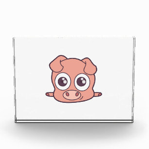 かわいいブタのclipart フォトブロック