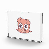 かわいいブタのclipart フォトブロック (右)