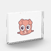 かわいいブタのclipart フォトブロック (左)