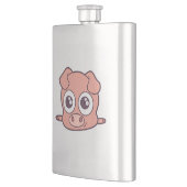 かわいいブタのclipart フラスク (左)