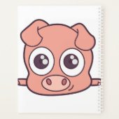 かわいいブタのclipart プランナー手帳 (裏面)