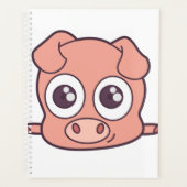 かわいいブタのclipart プランナー手帳 (正面)