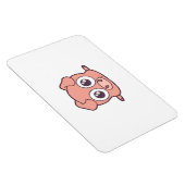 かわいいブタのclipart マグネット (右側)