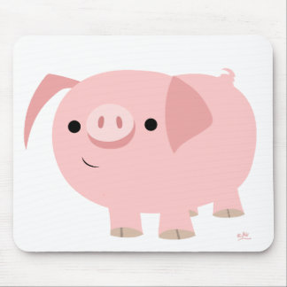 かわいいブタのmousepad マウスパッド