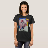 かわいいブタ豚オインキオイン45 Tシャツ (正面フル)