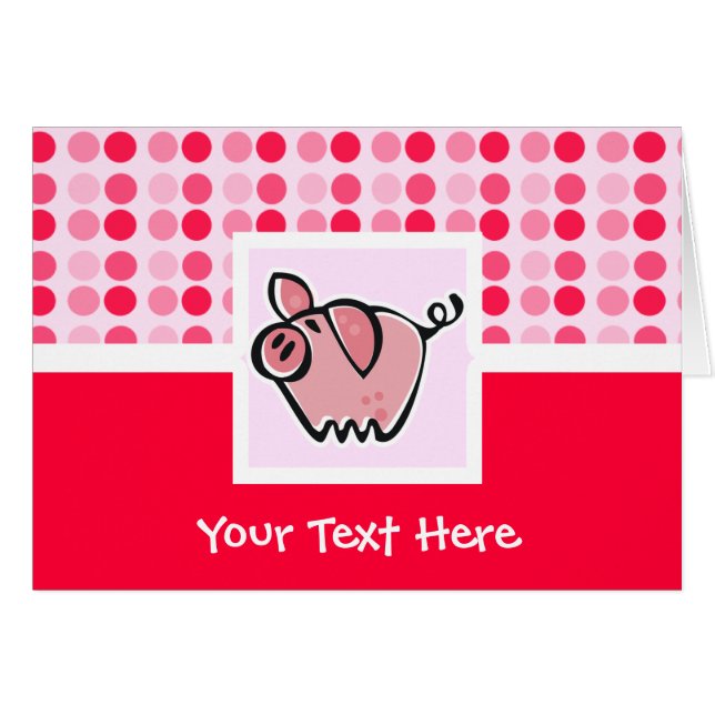 かわいいブタ (正面横)