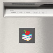 かわいいブックワームの子供たちのデザイン マグネット (インサイチュ (食洗機))