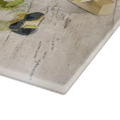 かわいいブドウとワインのフローラ自然 カッティングボード (角)