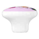 かわいいブドウと花のキッチン セラミックノブ (側面)