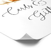 かわいいブハロウィンカードとギフトベビーシャワー ポスター (角)