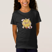 かわいいブハロウィーンガールコスチュームパーティー Tシャツ (正面)