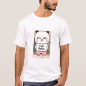 かわいいブブのアイコンTシャツ Tシャツ (正面)