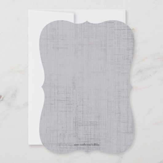 かわいいブラのブライダルまたはランジェリーのシャワーの招待状 招待状 (裏面)