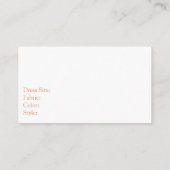 かわいいブライダルパーティ提案カード エンクロージャーカード (裏面)