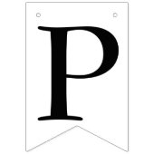 かわいいブラックハートパーティを簡単につくろう バンティングフラッグ (第3の旗)