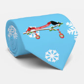 かわいいブラックバードと（鳥）ショウジョウコウカンチョウオンブランチ – メリークリスマス ネクタイ (ロール)