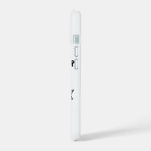 かわいいブリタニースパニエル iPhone 15ケース (左側面)