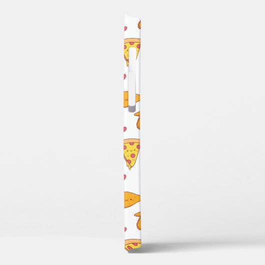 かわいいブリトピザサンドイッチバーガーのフライドパターン Case-Mate iPhoneケース (裏面 / 左)