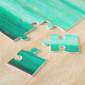 かわいいブルドッグのポートレートフランスの! ジグソーパズル (側面)