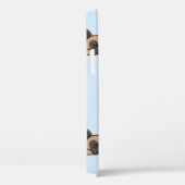 かわいいブルドフランスのッグの子犬、縫い目のない眠り方 Case-Mate iPhoneケース (裏面 / 右)