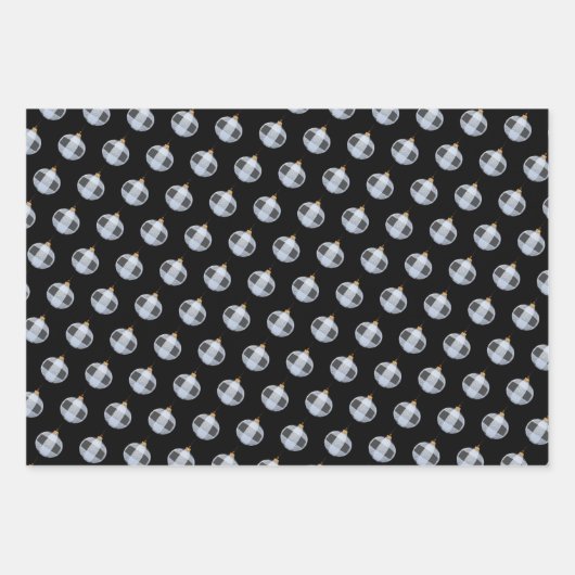 かわいいブルーサンタ格言、オーナメント&クリスマスプレゼント ラッピングペーパーシート (正面2)