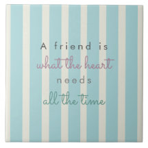 かわいいブルーストライプ友好引用文ハンドレタリング