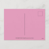 かわいいブルーバードの恋人、ラブバードのバレンタイン シーズンポストカード (裏面)