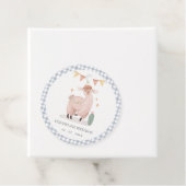 かわいいブループラディサボホラマエージュエージ誕生日 フェイバータグ (インサイチュ)