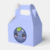 かわいいブルーベリーの好意ボックス フェイバーボックス (裏面サイド)