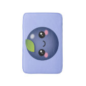 かわいいブルーベリーバスマット バスマット (正面縦)