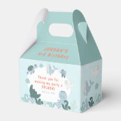 かわいいブルーボーイズザシーウォーター誕生日 フェイバーボックス (正面サイド)